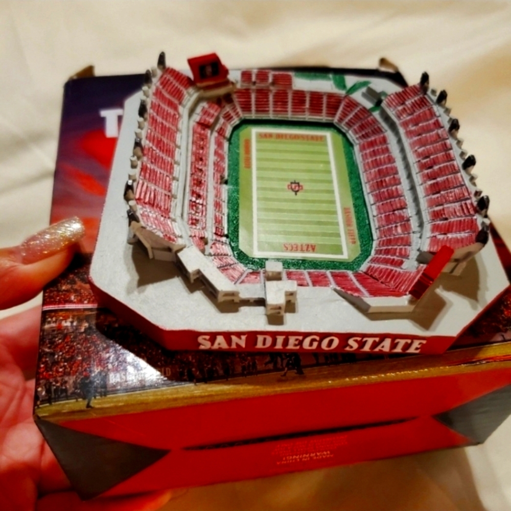 San Diego State 3D Stadium Model/Snapdragon Stadium Mini Replica